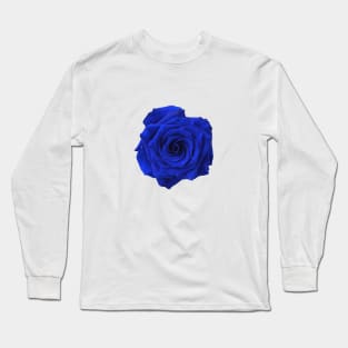 blue flower Long Sleeve T-Shirt